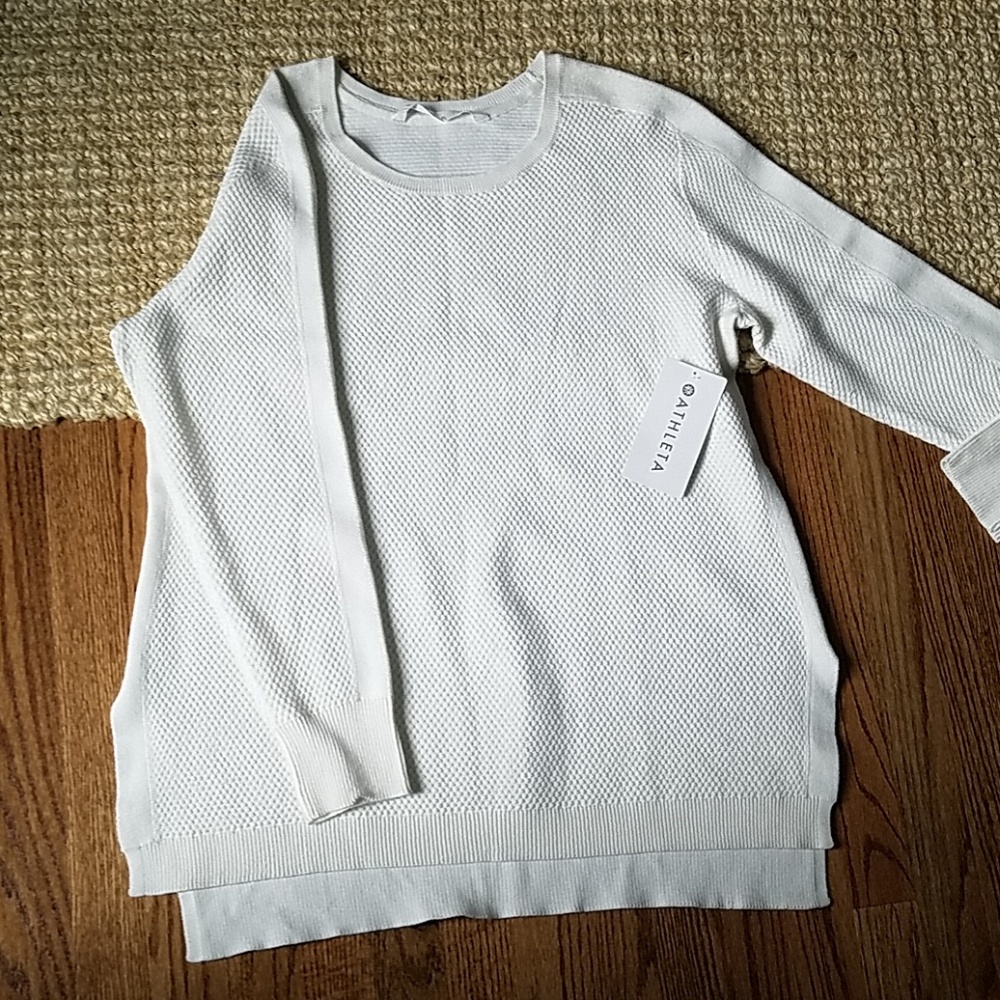 Athleta thermal honeycomb sweater